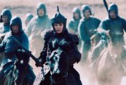 Zhao Wei como Mulan en la película china del 2009