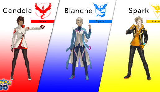 Personajes de inicio Cendela, Blanche y Spark