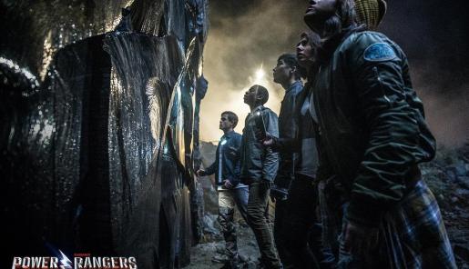 Cartel promocional de Power Rangers